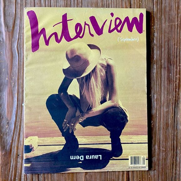 Laura Dern - Interview magazine - September 1990, Keanu Reeves, Flavor Flav - Picture 1 of 12